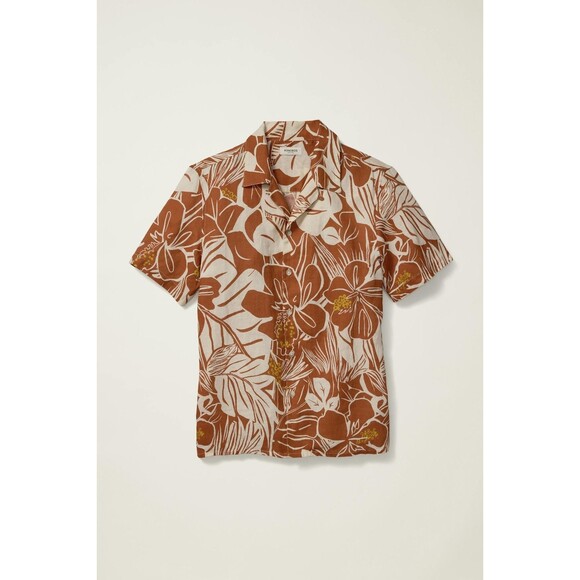 Bonobos Riviera Cabana Men's Shirt Buttondown Printed Short Sleeve XL 282865 - Picture 5 of 5